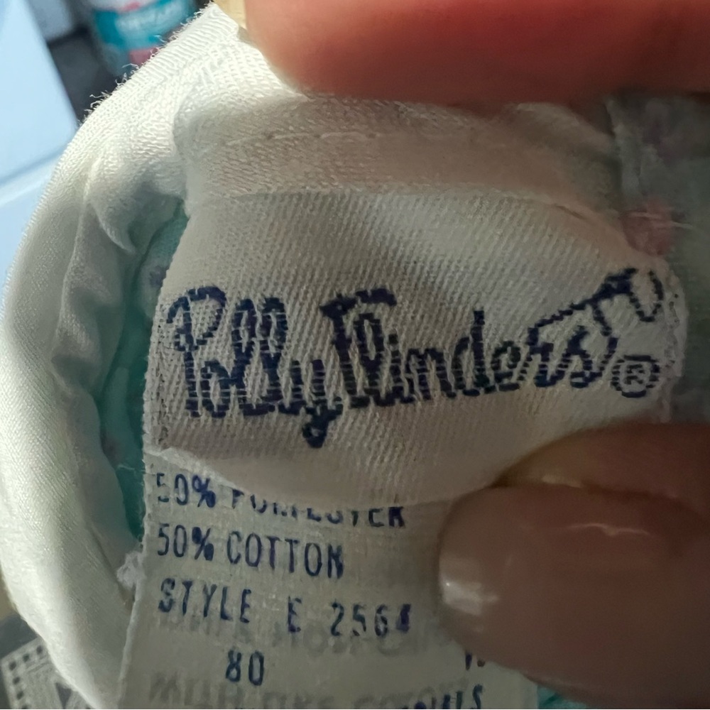 Polly Flinders vintage smocked Floral Blue baby  Casual Dress - Picture 4 of 5